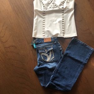 ARIYA Jeans Slimboot Curvy Regular SZ 15/16